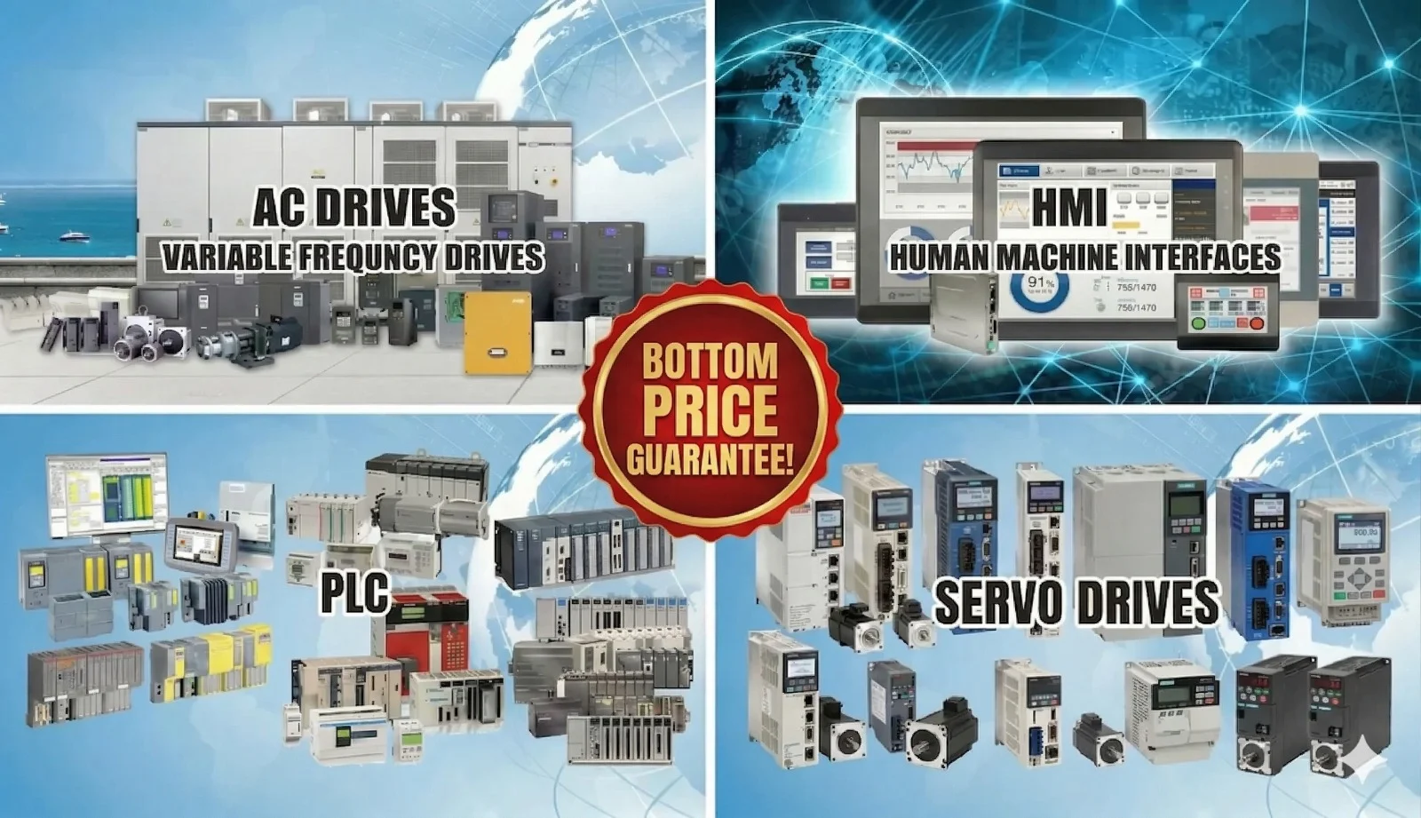 ICS India AC Drives VFD PLC HMI Servo Industrial Automation