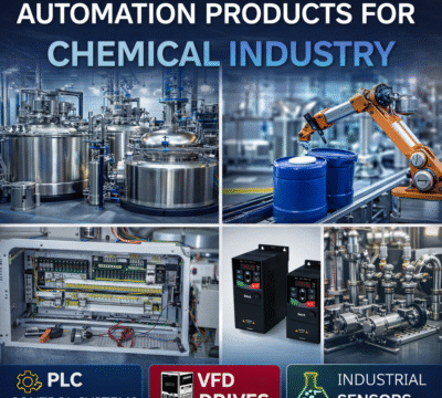 Chemical Industry Automation Solutions | VFD, PLC & HMI Systems